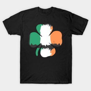 Laughing Shamrock, St Patricks Day, March 17th, Irish Sports Fan T-Shirt